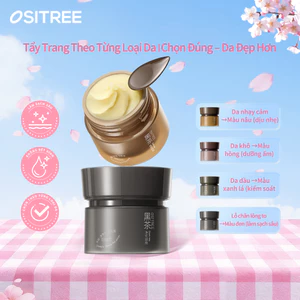 Kem tẩy trang Ositree Nhẹ nhàng Không gây kích ứng, Tẩy trang sâu, Chiết xuất tự nhiên, Thích hợp cho nhiều loại giống 120ml