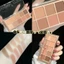 Bảng phấn mắt 10 màu bạc hà ngọt ngào Matte Shimmer Multi-Color Blendable Trang điểm mắt lâu trôi