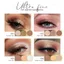 CẢM BIẾN BÊN Bảng Phấn Mắt 3 Màu Shimmery Hồng Khỏa Thân Pha Trộn Lâu Dài Trang Điểm Mắt