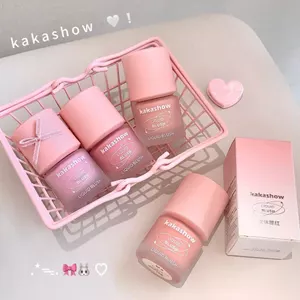 Kakashow Liquid Blush Dewy Finish Natural Buildable Cheek Tint Trang điểm Hàn Quốc lâu trôi