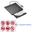 ECILY USB 3.0 Slim Bên Ngoài Dvd Drive Cd Writer Đầu Ghi Ổ Đầu Đọc Nhạc Ổ Đĩa Quang Cho Laptop Pc Dvd Đầu Ghi Dvd Portatil