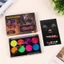 Bộ sơn toàn thân 8 màu UV Glow Face, Bảng trang điểm huỳnh quang Neon gốc nước, Sơn mặt chống độc hại an toàn cho Halloween, Tiệc, Cosplay, Lễ hội