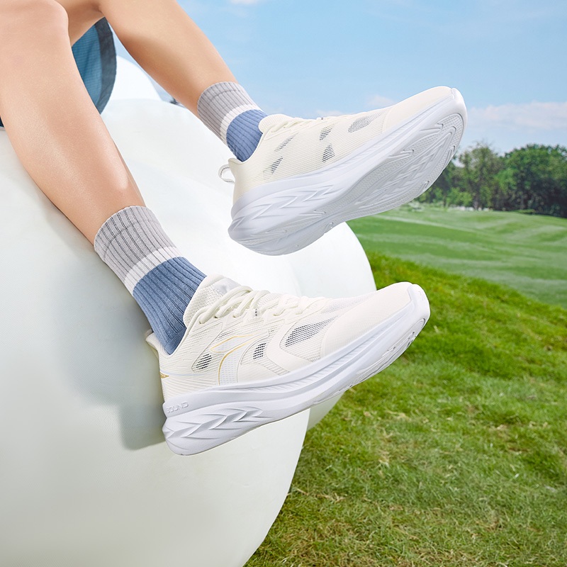 361° 【3- 5km】 Giày Chạy Bộ Siêu Nhẹ Đế Đàn Hồi Êm Chân Chạy Bộ Tập Gym Thể Thao Hằng Ngày