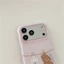 IPhone 17 Pro Max Móc treo hình gấu con vật liệu TPU Vỏ điện thoại xử lý IMD