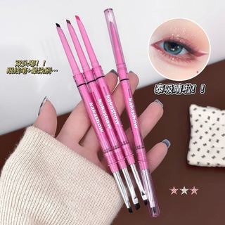 Kakashow Bút Gel Kẻ Mắt 2 Trong 1 Có Bàn Chải Chống Thấm Nước Lâu Dài Chống lem Thích Hợp Cho Người Mới Bắt Đầu NO.C679