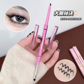 Kakashow Bút Gel Kẻ Mắt 2 Trong 1 Có Bàn Chải Chống Thấm Nước Lâu Dài Chống lem Thích Hợp Cho Người Mới Bắt Đầu NO.C679