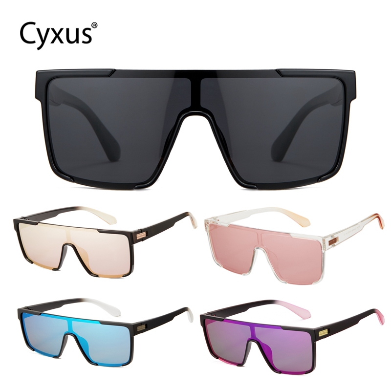 Cyxus  Kính râm nữ | Kính râm thời trang | Chống tia UV | Kiểu Hàn Quốc | Thiết kế hiện đại, lý tưởng cho các hoạt động ngoài trời và đi biển P1130