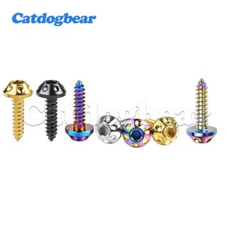 Catdogbear Titan Bu Lông M5x20mm Nút Tự Bắt Đầu Đầu Torx Nút Tự Khai Thác Torx Đầu Vít Cho Xe Máy Ô Tô