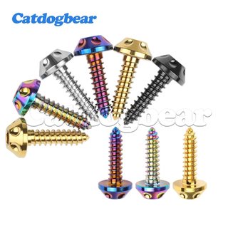 Catdogbear Titan Bu Lông M5x20mm Nút Tự Bắt Đầu Đầu Torx Nút Tự Khai Thác Torx Đầu Vít Cho Xe Máy Ô Tô