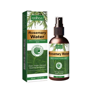 Eelhoe Rosemary Water Tăng cường tóc hàng ngày 30ml Xịt tăng trưởng tócVegan, Thuốc bổ da đầu chống suy giảm, Silicone & Paraben Free