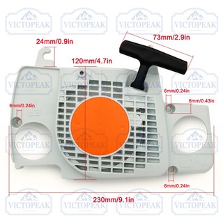 Dụng cụ điện sân vườn Phụ kiện cưa xích Phụ kiện MS180 Bộ khởi động giật