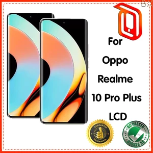 TFT Dành Cho Oppo Realme 10 Pro + Plus RMX3687 RMX3686 Màn Hình LCD Bộ Số Hóa Cảm Ứng