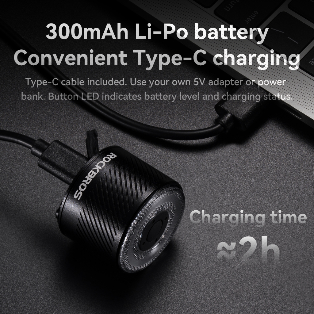 ROCKBROS Đèn Đuôi Xe Đạp Đèn Thông Minh 9 Chế Độ 7 Đèn LED Nhiều Màu Sắc Đi Đêm Cảm Biến Phanh An Toàn MTB Xe Đạp Gấp Đường