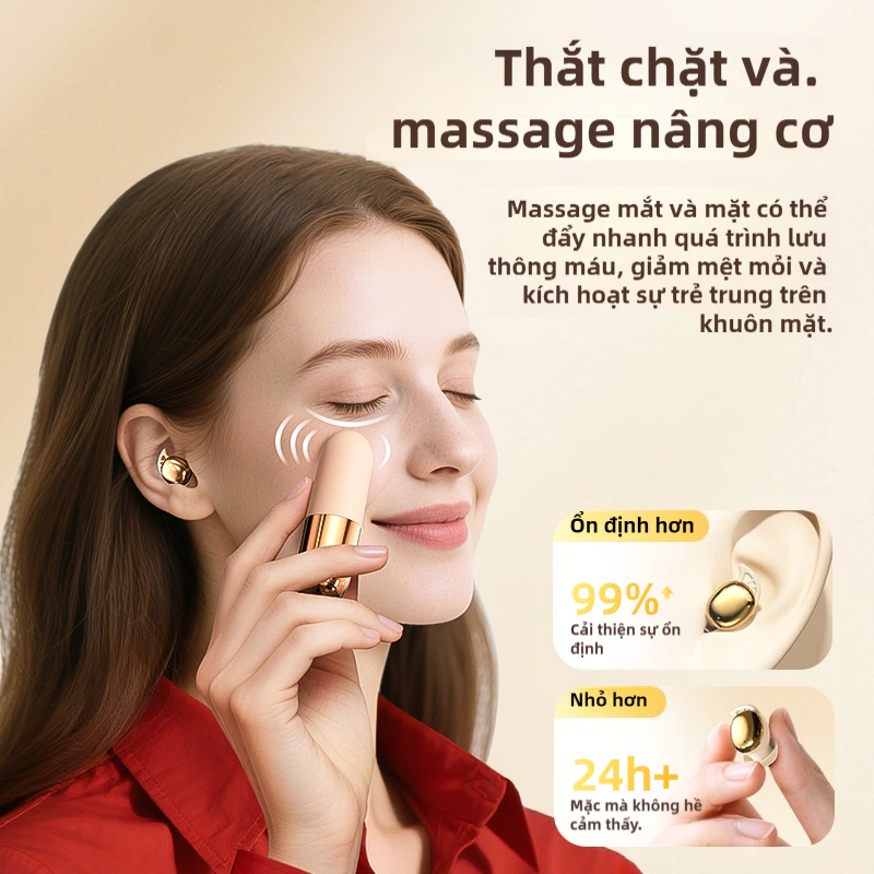 Tai nghe bluetooth Massage rung Massage thư giãn cơ bắp Chống nước IPX5 Không rò rỉ điện