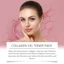 Miếng lót mực Gel Collagen tháng Tây 60 chiếc, Miếng lót mực tinh chỉnh lỗ chân lông & kết cấu da, Miếng lót tẩy tế bào chết làm sạch hàng ngày