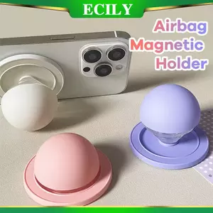 ECILY Magsafe Từ Griptok Grip Stand Có Thể Gập Lại Túi Khí Cổng Điện Thoại Giá Đỡ Xô