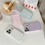 Ốp điện thoại Acrylic họa tiết chấm bi cho iPhone 17 Pro max