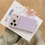 Ốp điện thoại Acrylic họa tiết chấm bi cho iPhone 17 Pro max