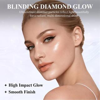UUCANBE Shell Gel-to-Powder Shimmer Highlighter Makeup - Kem đánh dấu kim cương siêu mịn cho mặt & cơ thể, Phát sáng phát sáng lâu trôi, Hoàn thiện bức xạ có thể xây dựng