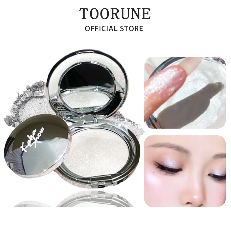 Kakashow 3D Pearl Shimmer Highlight Powder 10g - Độ bóng lâu trôi, kết thúc phát sáng làm sáng mặt