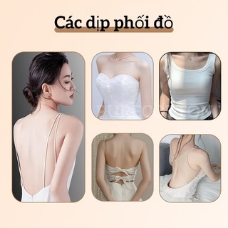 【Giao hàng từ Việt Nam】Miếng dán ngực vô hình mỏng nhẹ, phù hợp váy cưới và hàng ngày