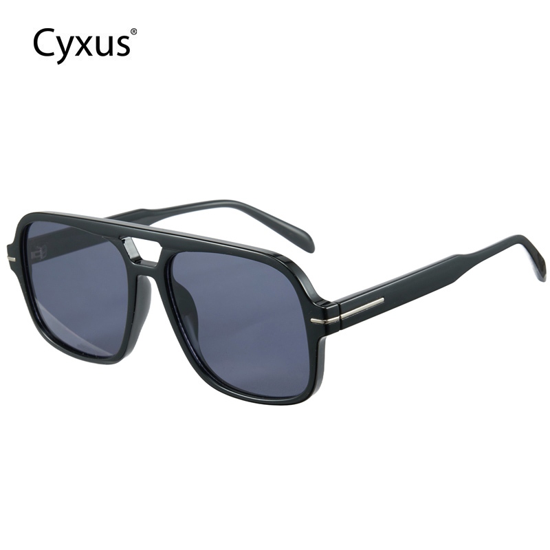 Kính râm Cyxus Aviator dành cho nam nữ UV400 Bảo vệ chống chói Cầu đôi Kính lái xe Kính thể thao 1240