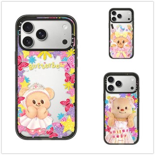 Dành Cho iPhone 17 16 15 14 13 Pro Max Plus Bướm Gấu Miếng Dán Acrylic Cứng PC Ốp điện thoại