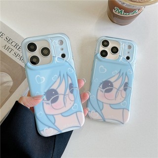 Ốp điện thoại iPhone 17 Pro max Girl họa tiết TPU materia IMD