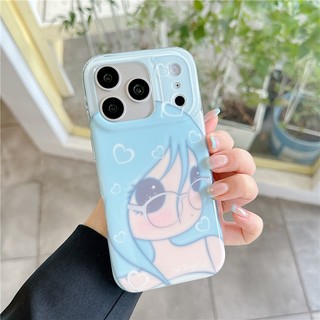 Ốp điện thoại iPhone 17 Pro max Girl họa tiết TPU materia IMD