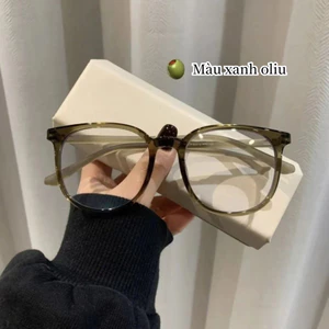 Kính cận nam nữ sẵn độ 0.50 - 4.00, gọng phẳng chống ánh sáng xanh phong cách Hàn Quốc cho học sinh