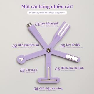 Miss Gooey Bộ dụng cụ vẽ móng nghệ thuật mắt mèo 8 trong 1 từ tính đa chức năng hạt thủy tinh sơn gel móng tay mắt mèo Từ tính mạnh