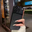 Có màng ống kính / ốp lưng cứng mờ tương thích cho iPhone 13 pro max 14 pro max 15 pro max 16 pro max 17 pro max