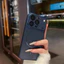 Có màng ống kính / ốp lưng cứng mờ tương thích cho iPhone 13 pro max 14 pro max 15 pro max 16 pro max 17 pro max
