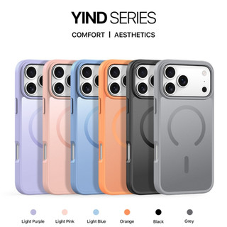 Ốp điện thoại từ tính mờ DUX DUCIS YIND cho iPhone 17 16E 16 15 Pro Max Pro Air Plus