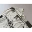 OFF-WHITE High Street Erd Style Unisex Vintage Rửa Đau Khổ Trừu Tượng In Hình Căn Hộ Phá Hủy Viền Áo Thun Trắng