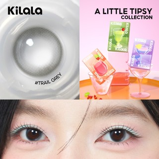 Kính áp tròng Kilala màu Trail Grey/Chestnut Milk Brown/Berry Purple lens cận  6 tháng DIA 14.5 có độ (0-8) 1 cặp