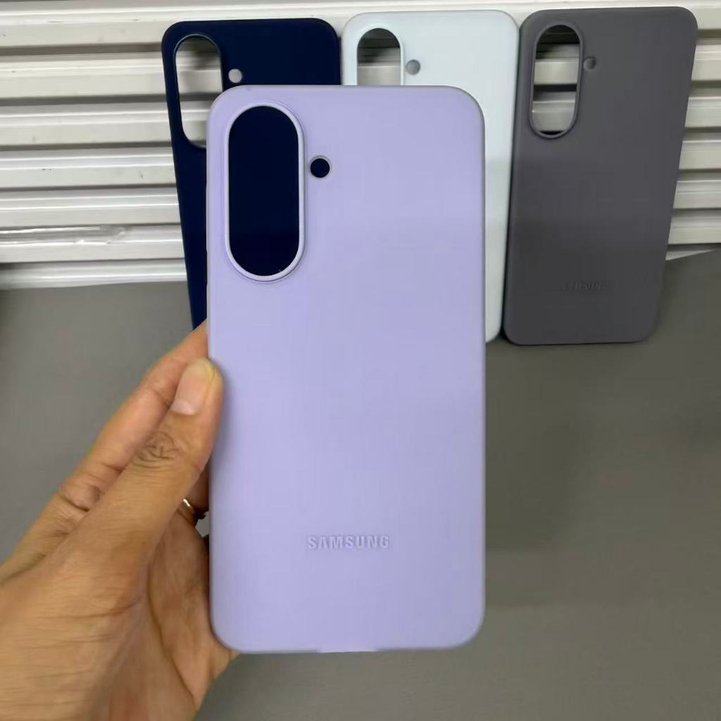 Dành cho silicon lỏng chính hãng từ Samsung cho Galaxy A57 5G Đây là vỏ điện thoại silicon chống trượt và chống rơi bốn gói cho A57 có bao bì