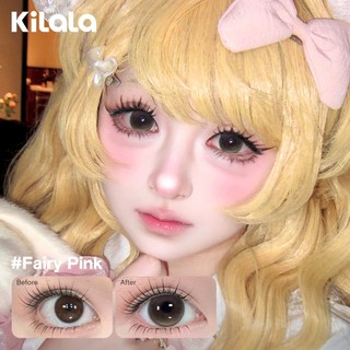 Kính áp tròng Kilala màu nâu BJD Chic Brown/Bambi Green  DIA 14.5mm lens cận 6 tháng có độ 0 [Giá 1 chiếc lens ]