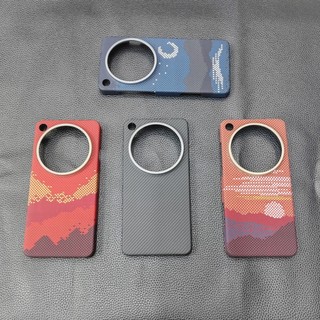 Dành Cho OPPO Find X9 Vỏ Sợi Carbon Aramid Siêu Từ Tính Siêu Mỏng Ống Kính Kim Loại Nhẹ Vỏ Sạc Không Dây Từ Tính