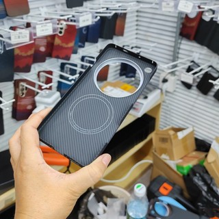 Dành Cho OPPO Find X9 Vỏ Sợi Carbon Aramid Siêu Từ Tính Siêu Mỏng Ống Kính Kim Loại Nhẹ Vỏ Sạc Không Dây Từ Tính