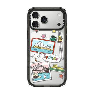Dành Cho iPhone 17 16 15 14 13 Pro Max Plus Sydney View Sticker Acrylic Hard PC Ốp điện thoại