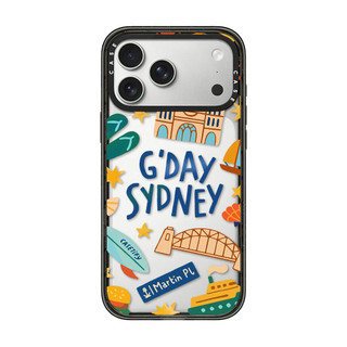 Dành Cho iPhone 17 16 15 14 13 Pro Max Plus Sydney View Sticker Acrylic Hard PC Ốp điện thoại