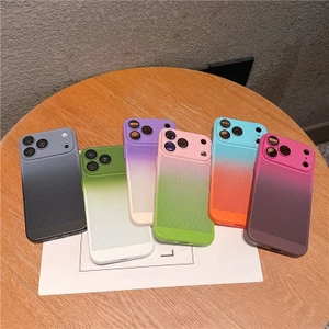 Ốp điện thoại di động hai màu Gradient cho iPhone 17 Pro max