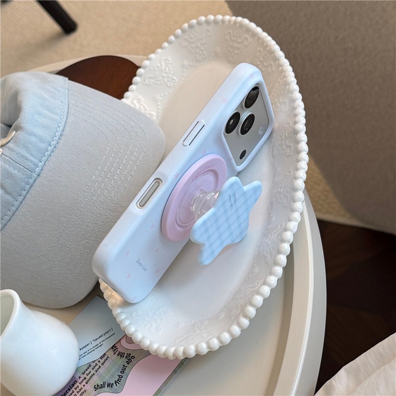 Ốp điện thoại iPhone 17 Pro max Sanded Stars pattern TPU materia IMD