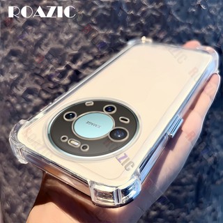 Vỏ Điện Thoại Chống Sốc Túi Khí Trong Suốt Tương Thích Cho Huawei Mate 80 / Mate 80 Pro Bốn Góc Đơn Giản Chống Mài Mòn Silicon Mềm TPU Phụ Kiện Chống Bụi Bao ZS01