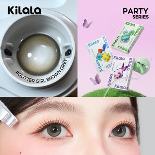 【Deal ưu đãi】Kính áp tròng Kilala màu đen Soda Black /K24 Coffee Brown/Peach Blue lens cận 6 tháng DIA 14.2mm có độ (0-8) 1 cặp