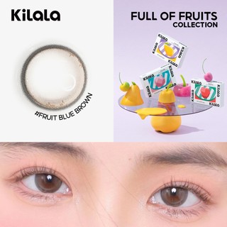 【Deal ưu đãi】Kính áp tròng Kilala màu đen Soda Black /K24 Coffee Brown/Peach Blue lens cận 6 tháng DIA 14.2mm có độ (0-8) 1 cặp