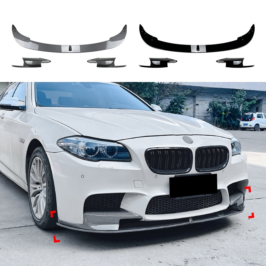 Dành Cho Xe BMW 5 Series F10 F11 M5 2010-2017 Cản Trước Môi Và Cản Trước Góc Sửa Đổi Phụ Kiện