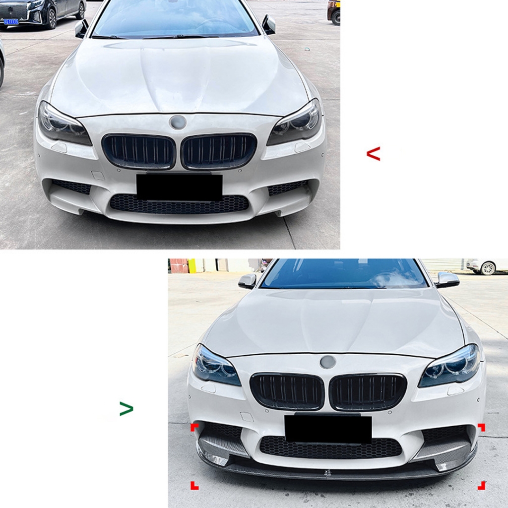 Dành Cho Xe BMW 5 Series F10 F11 M5 2010-2017 Cản Trước Môi Và Cản Trước Góc Sửa Đổi Phụ Kiện