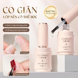 Lớp Lót Co Giãn Dễ Bóc Chuyên Nghiệp Gel Chất Lượng Salon Bền Lâu, Không Bong Tróc Thân Thiện Với Móng Tay Cho Dịch Vụ Làm Móng | Sản Phẩm Mới Đang Gây Sốt
